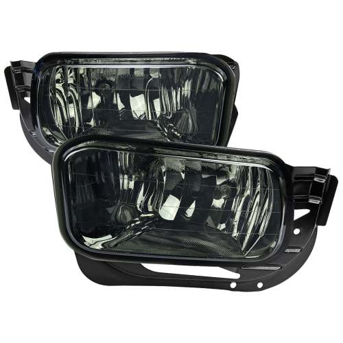 2009-2012 Dodge RAM 1500/ 2010-2018 RAM 2500/3500 H10 Fog Lights Chrome/Smoke