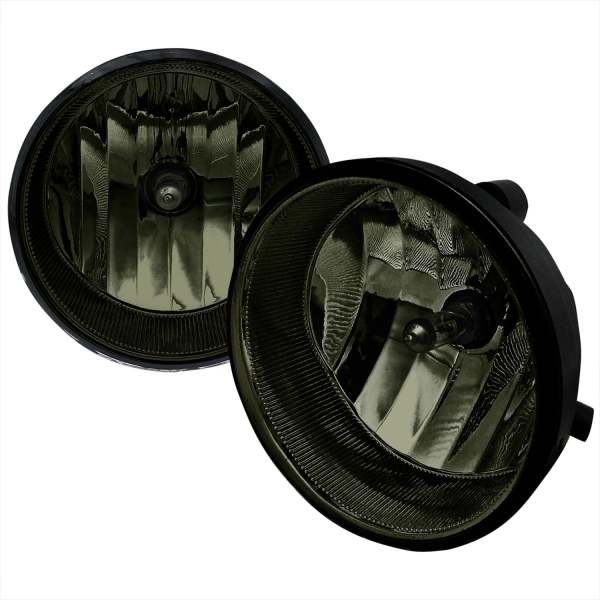 2004-2016 Toyota Sequoia/Tundra/Tacoma/Solara H10 Fog Lights Kit Chrome/Smoke
