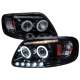 1997-2004 Ford F-20150 / 1997-2002 Expedition Dual Halo Projector Headlights Smoke