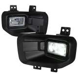 2015-2017 Ford F-20150 6500K SMD LED Fog Lights Chrome Housing/Clear Lens