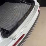 2017-2024 Audi Q7 4M Rear Bumper Guard Stainless Steel Glossy