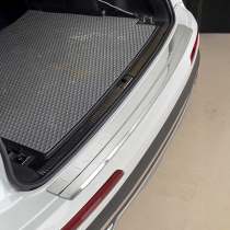 2017-2024 Audi Q7 4M Rear Bumper Guard Stainless Steel Glossy