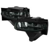 1999-2004 Ford Mustang 899 Fog Lights Kit Switch & Wiring Harness Chrome/Smoke