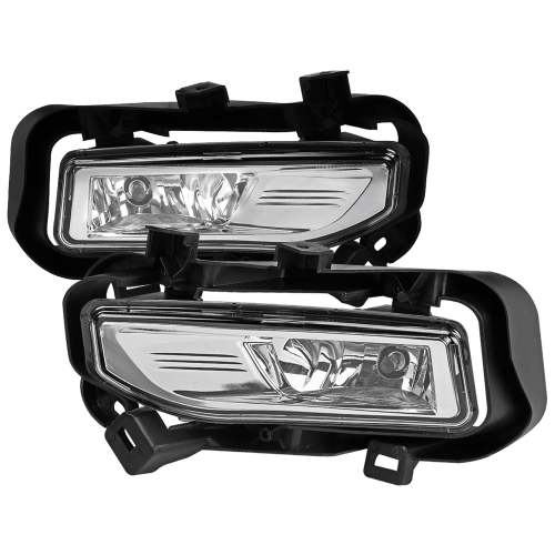 2018-2019 Nissan Kicks H8 Fog Lights Kit Chrome Housing/Clear Lens