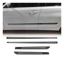 Chevrolet Side Door Molding Trim Skirt Garnish Stainless Steel Silver 4Pcs