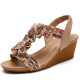 Fashion Daily Patchwork Opend Comfortable Shoes