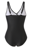 Sexy Color Lump Patchwork Swimwears
