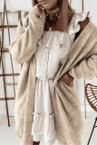 Casual Street Solid Patchwork V Neck Tops