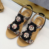 Fashion Daily Patchwork Opend Comfortable Shoes
