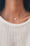 Sexy Street Solid Patchwork Chains Necklaces
