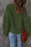Sweet Elegant Solid Tassel O Neck Tops