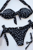 Sexy Dot Patchwork Swimwears