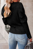 Elegant Solid Solid Color O Neck Tops