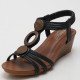 Fashion Daily Patchwork Opend Comfortable Shoes