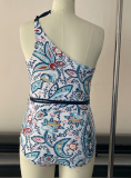Sexy Print Patchwork Swimwears