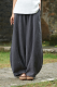 Casual Solid Patchwork Harlan Mid Waist Harlan Solid Color Bottoms