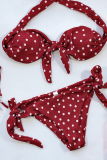 Sexy Dot Patchwork Swimwears