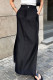 Casual Solid Patchwork Straight Solid Color Bottoms