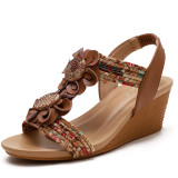 Fashion Daily Patchwork Opend Comfortable Shoes