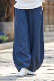 Casual Solid Patchwork Harlan Mid Waist Harlan Solid Color Bottoms