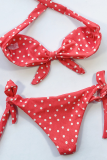 Sexy Dot Patchwork Swimwears