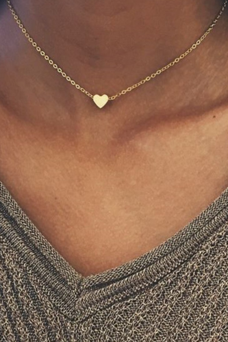 Sexy Street Solid Patchwork Chains Necklaces