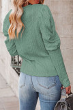 Elegant Solid Solid Color O Neck Tops