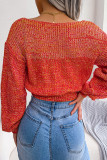 Street Solid Solid Color V Neck Tops