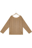 Street Solid Solid Color O Neck Tops