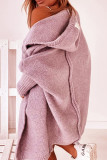 Street Solid Asymmetrical Solid Color Hooded Collar Tops