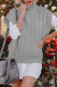 Fashion Casual Solid Patchwork Turtleneck Tops