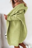 Street Solid Asymmetrical Solid Color Hooded Collar Tops
