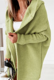 Street Solid Asymmetrical Solid Color Hooded Collar Tops