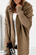 Street Solid Asymmetrical Solid Color Hooded Collar Tops