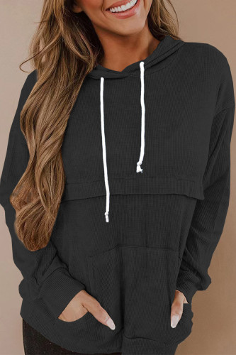 Fashion Casual Solid Solid Color O Neck Tops