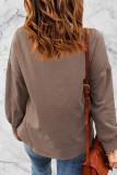 Solid Make Old Scarf Collar Tops