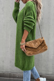 Fashion Solid Patchwork V Neck Tops
