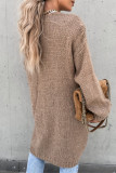 Fashion Solid Patchwork V Neck Tops