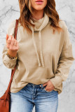 Solid Make Old Scarf Collar Tops