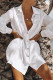 Fashion Vacation Solid Patchwork Swimwears Cover Up