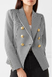 Fashion Street Solid Turn-back Collar Outerwear