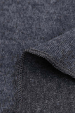Fashion Casual Solid Patchwork Basic V Neck Tops