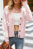 Fashion Casual Patchwork V Neck Tops