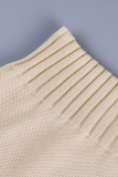 Casual Solid Patchwork Turndown Collar Tops