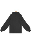 Casual Street Solid Solid Color Turtleneck Tops