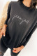 Autumn and winter round neck leopard print sweatshirt