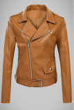 Motorcycle Punk Retro LEATHER JACKET