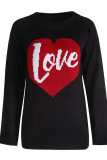 Casual Embroidery Patchwork O Neck Tops