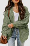 Casual Solid Patchwork Outerwear
