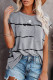 Fashion Street Striped Patchwork O Neck T-Shirts